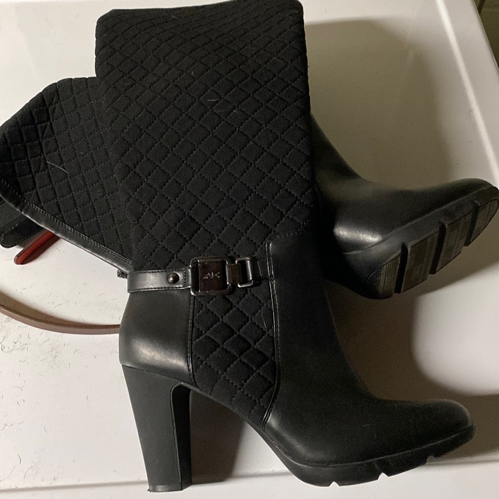Anne Klein Black Boots